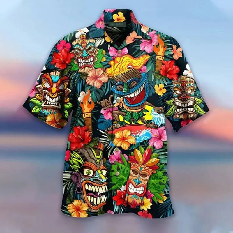 Camisetas - Estilo Hawaiano