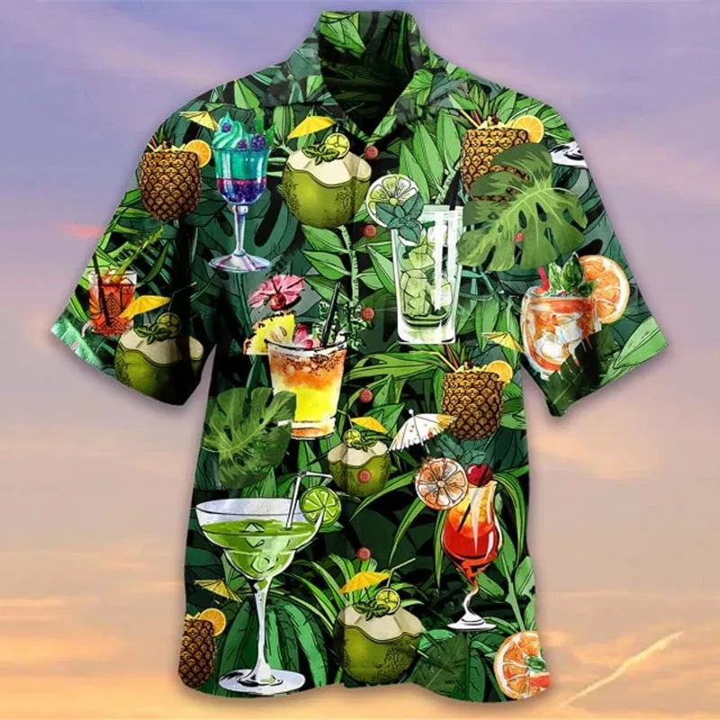 Camisetas - Estilo Hawaiano